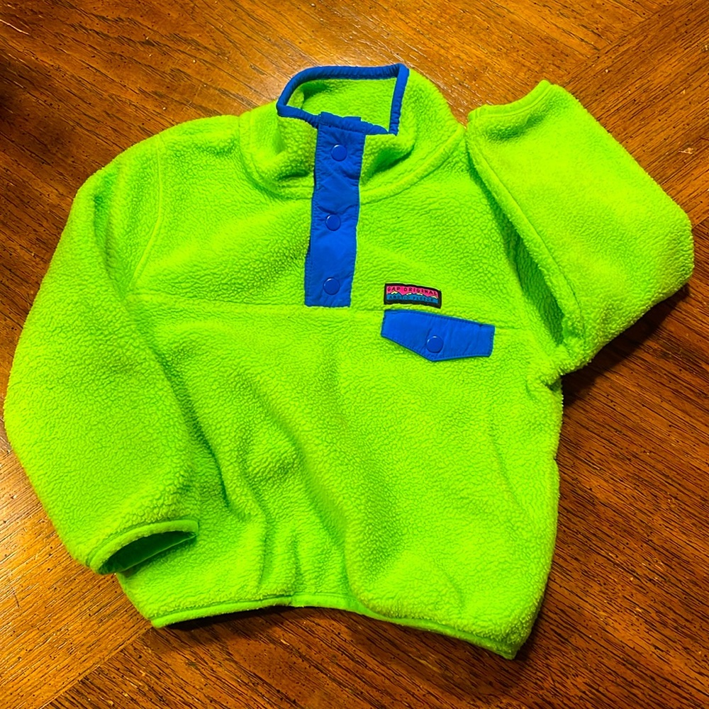 Like new Arctic Fleece — Lime 🍋‍🟩 Green, 3T
